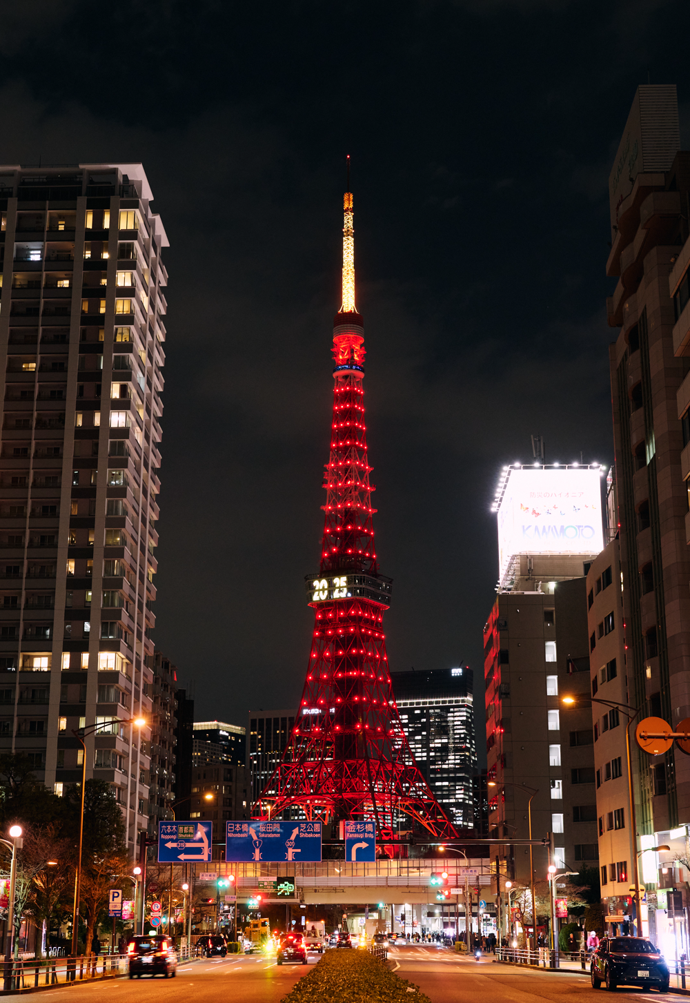 東京タワーレッドライトアップ2025